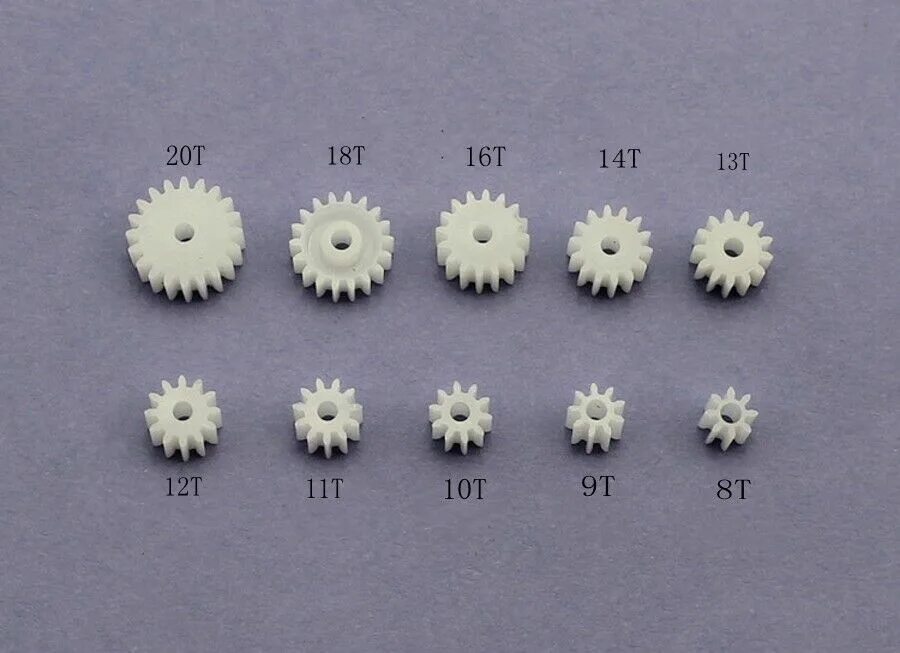 Шестерня диаметр 7.2 мм 10 зубьев. Шестерня пластиковая 10 зубьев модуль 0.7. Шестерни 10*10 9 зубьев м 2.0 мм диаметр. Шестерня 11 зубьев диаметр отверстия 6мм.