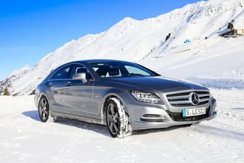 Зимний mercedes