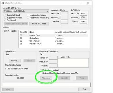 Dfu device