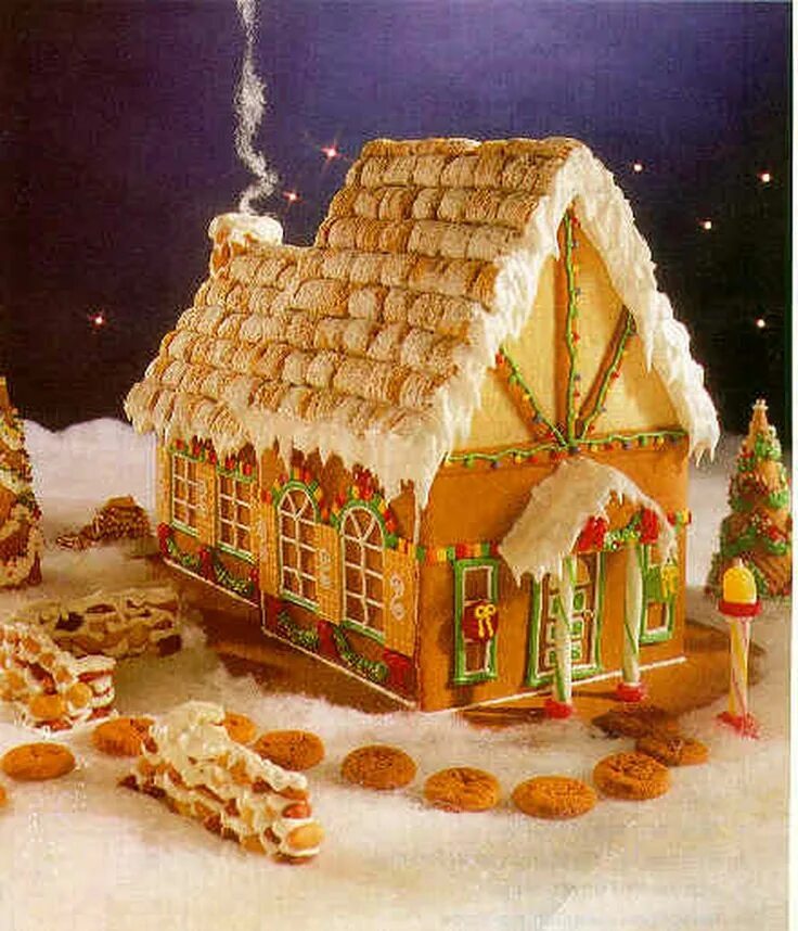 Пряничный домик gingerbread house. Пряный домик. Сладкий домик из ирисок. Схема вышивки just another button company. Gingerbread cottage.