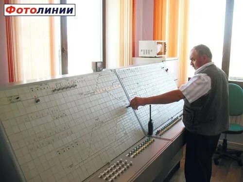Оператор поста централизации. Панель оператора поста централизации первая.