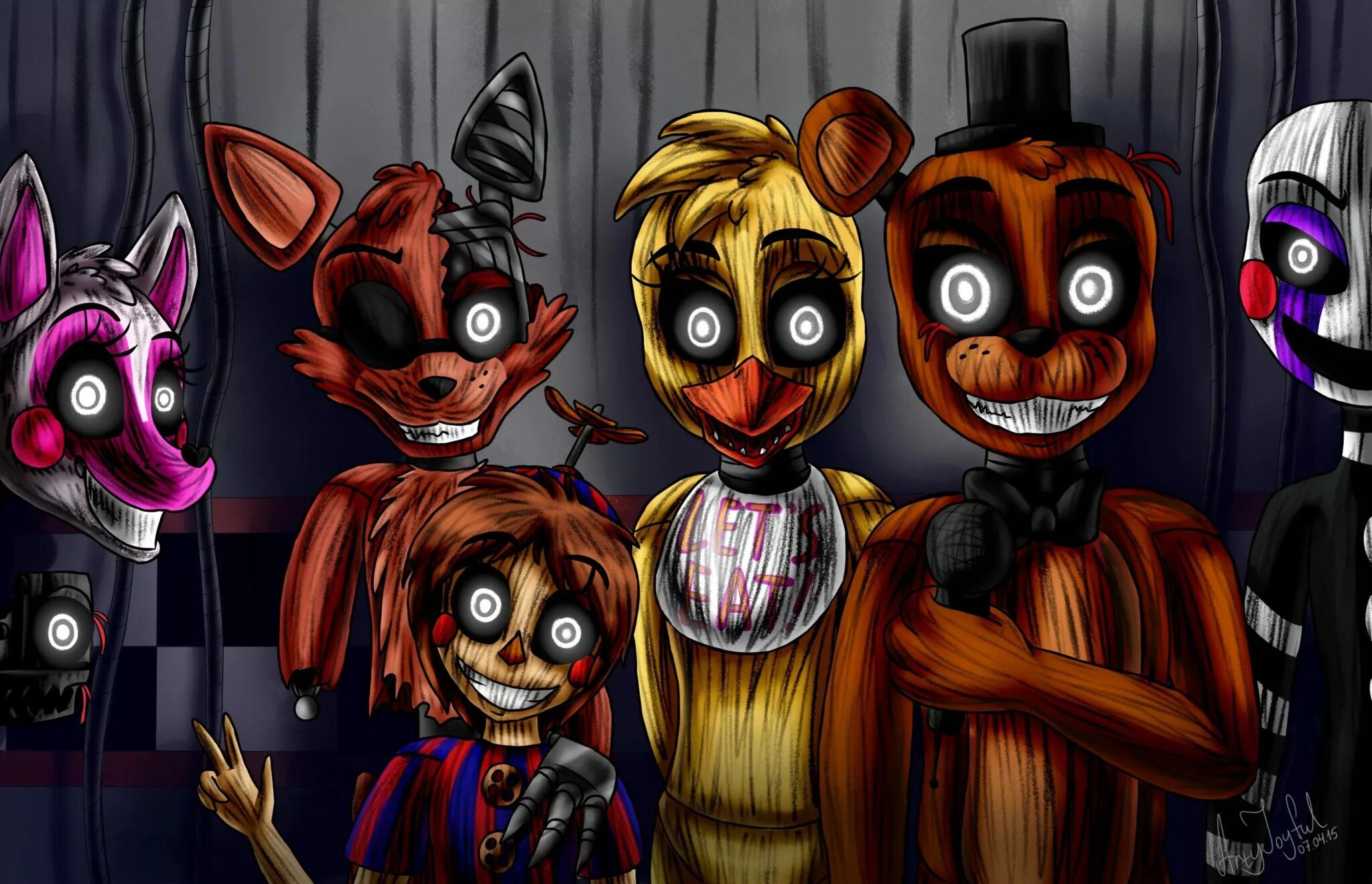 Самый загадочный аниматроник фнаф. Five Nights at Freddy's АНИМАТРОНИКИ. Five Nights at Freddy's 5 АНИМАТРОНИКИ. Фредди матроники. Пять ночей с Фредди 5 АНИМАТРОНИКИ.