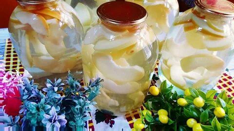 Компот из айвы на зиму