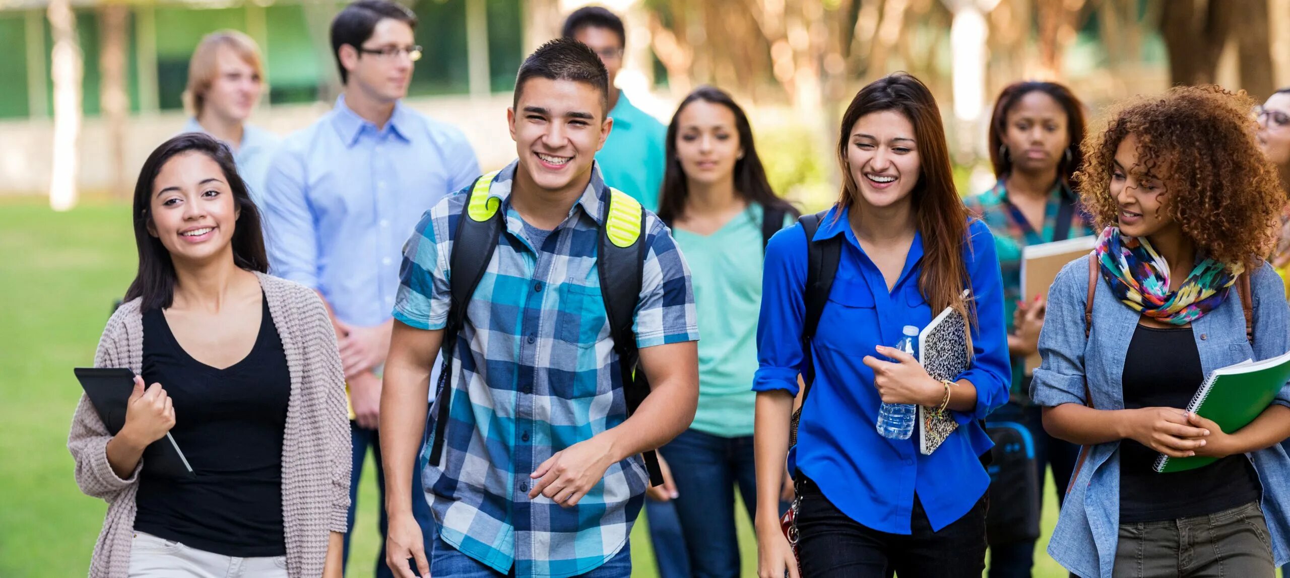 Students use their