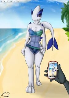 Goddess of the beach by SkylosMinkan -- Fur Affinity dot net