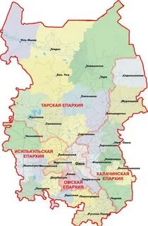 С кем граничит омская область