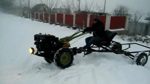 Мотоблок 4х4