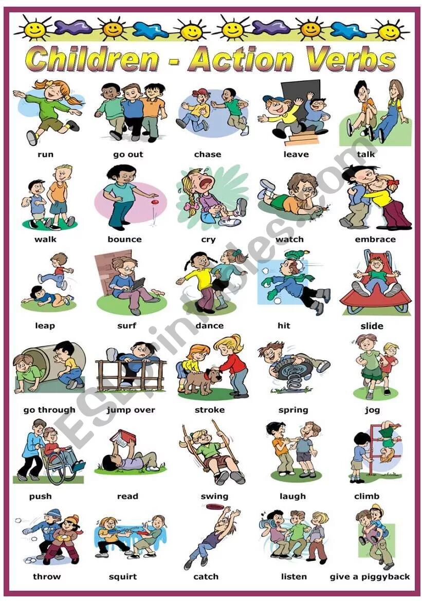 Have action verb. Action verbs в английском языке. глаголы действия на английском. глаголы действия на английском 2 класс. action verbs esl.