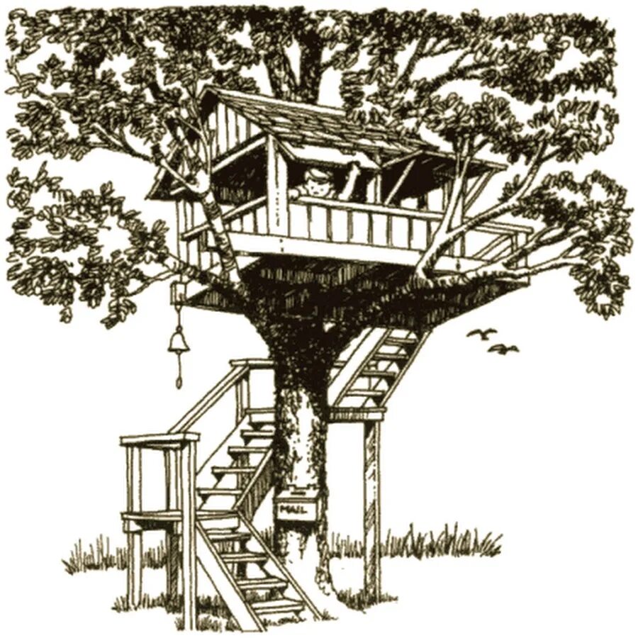 Деревянный домик на дереве. Современные дома на деревьях. Построить домик на дереве поэтапно. Деревянный домик на дереве. План постройки домика на дереве.