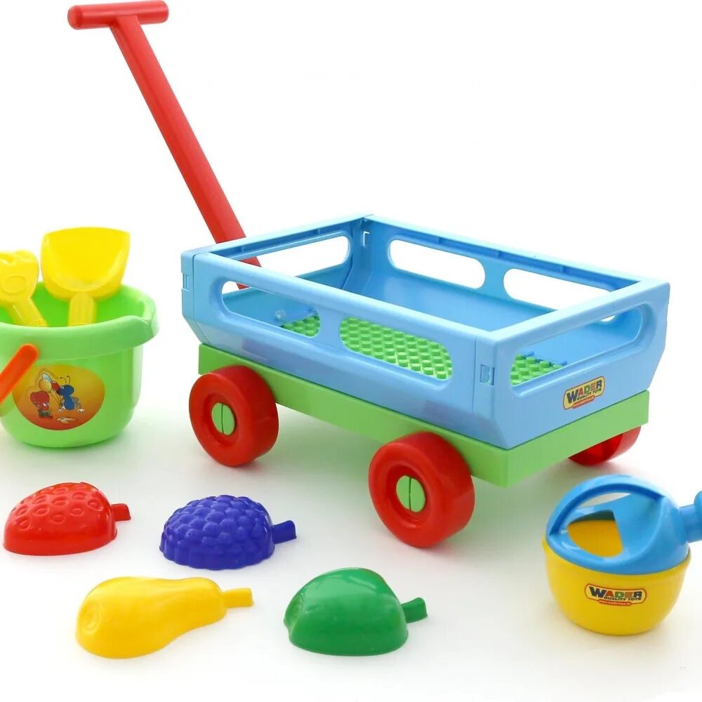 песочный набор №61 полесье. игрушки для игр с песком. набор для песочницы. игрушка "тележка для песочницы", sport&fun. игрушки для песочницы.