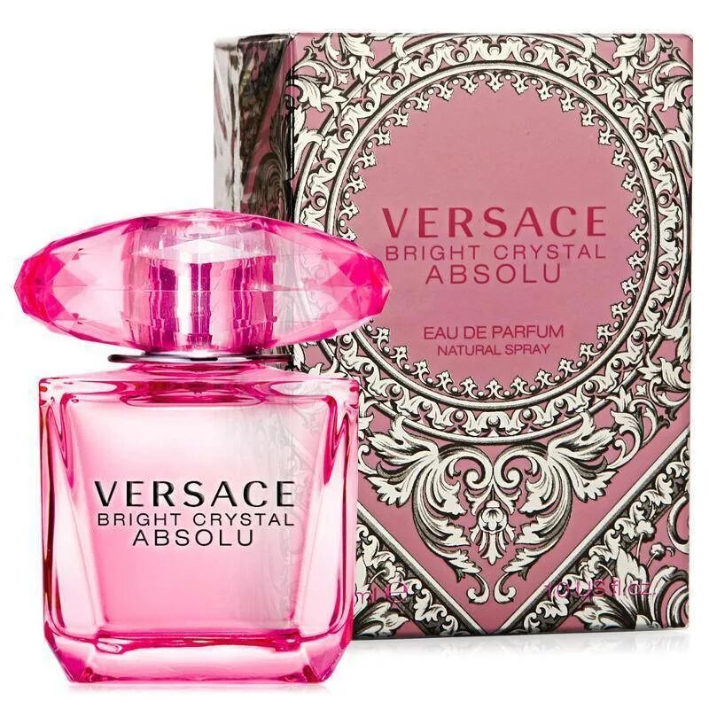 Аромат версаче женские описание. Versace Bright Crystal Absolu. Версаче Брайт Кристалл 30 мл. Versace Bright Crystal Absolu 50 мл. Парфюмерная вода Версаче Брайт Кристалл.