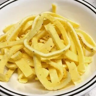 Яичные макароны