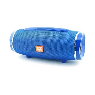 Bluetooth колонка синяя