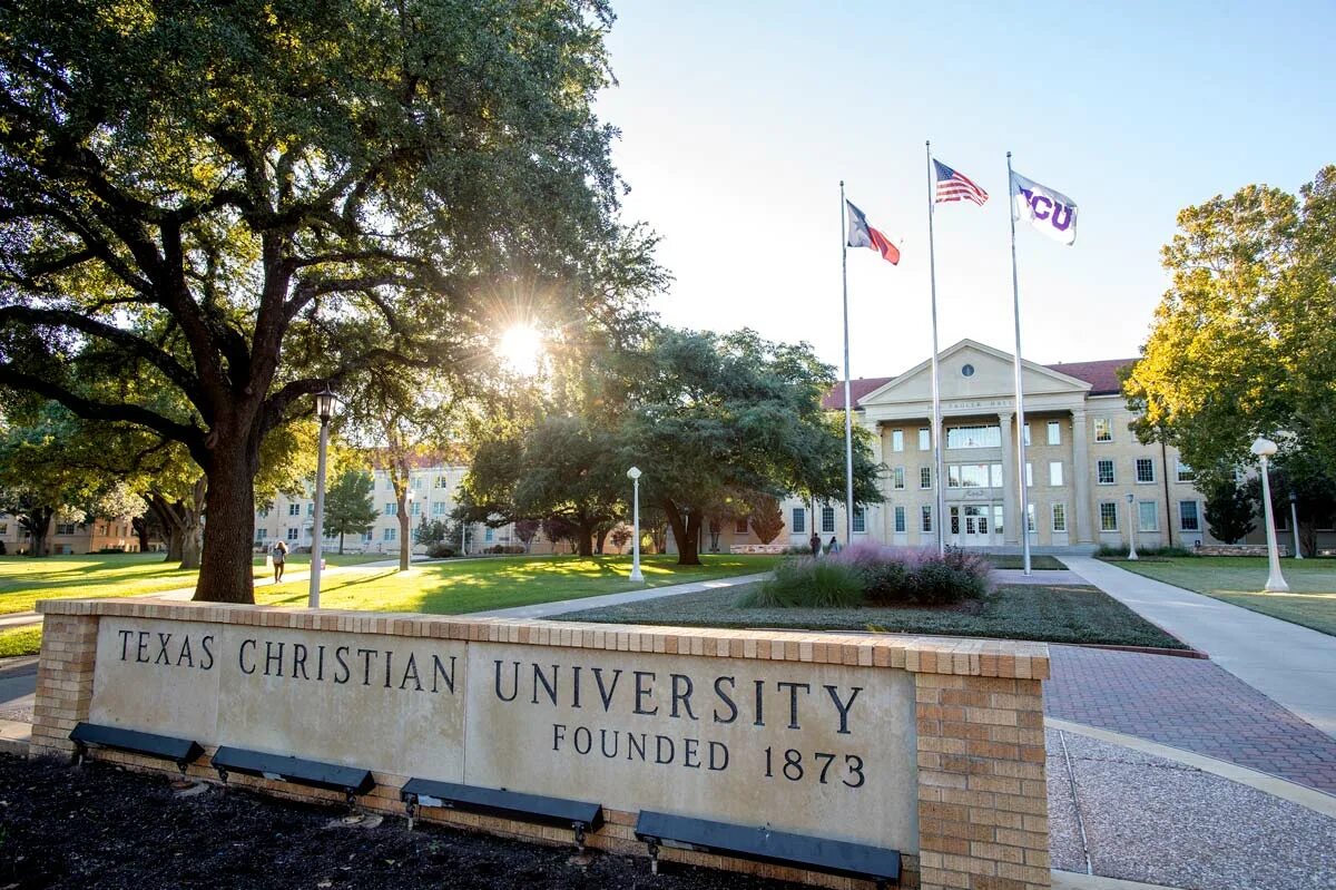 Christian university. Texas christian university.
