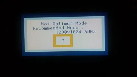 Recommended mode