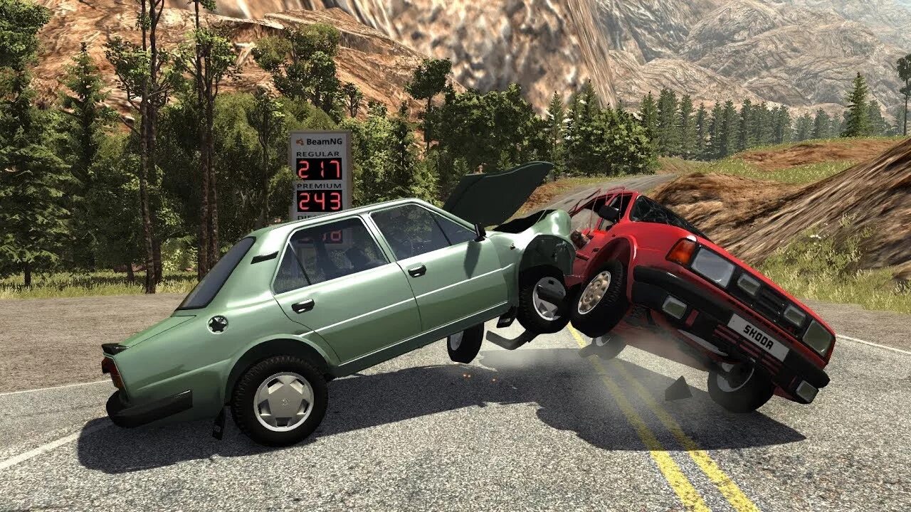 Mod game beamng drive. Skoda 1203 BEAMNG. Skoda 130 для BEAMNG Drive. Škoda Fabia BEAMNG Drive. Энджи драйв.