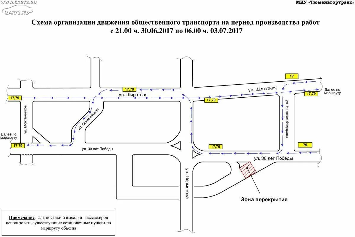 Схема организации дорожного движения Тюмень. Схема объезда перекрытие улицы. Схема движения грузового транспорта Тюмень. Схема организации движения транспорта.