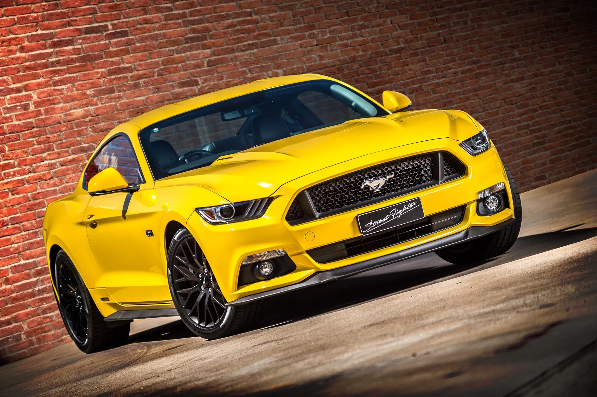 Тюнинг-ателье Vortech представит на SEMA желтый Ford Mustang