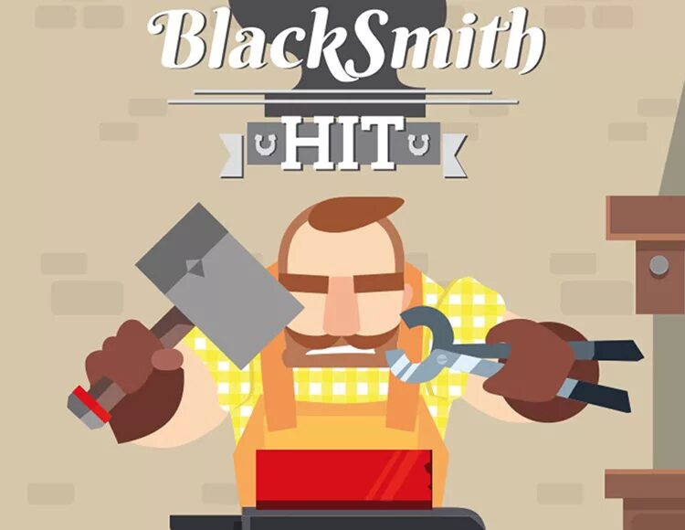 Hit the key. Blacksmith hit.