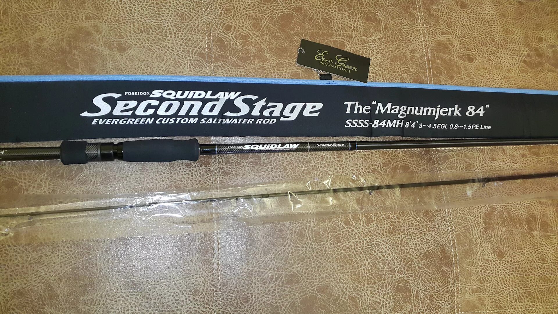 Evergreen poseidon squidlaw second stage. Спиннинг evergreen poseidon squidlaw second stage 84mh (2,54 м; 0.8-1.5 lbs) ssss-84mh. evergreen 84mh. evergreen poseidon squidlaw second stage ssss-84mh. спиннинг посейдон.