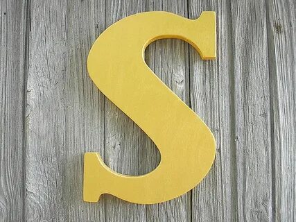 He gets tiny s letter