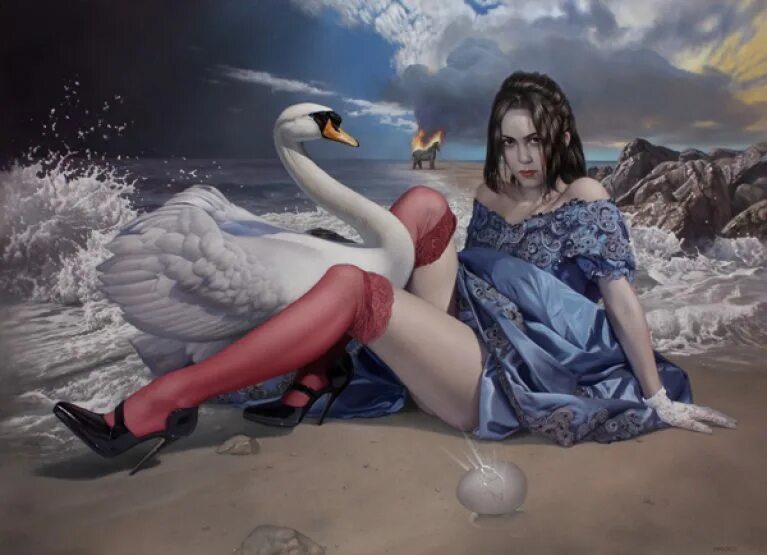 Можно леда. Энн Шинглтон Леда. Леда и лебедь в живописи. Джованни Рапити. "Леда и лебедь", 2009. Леда картина Жильбера Тома.