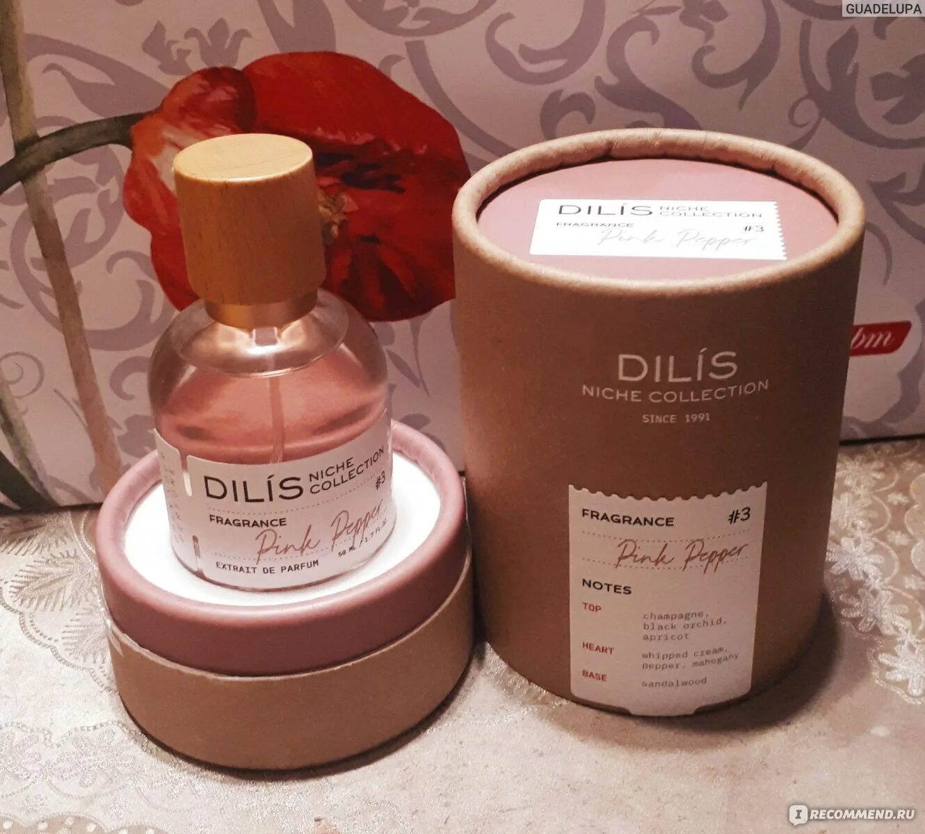 Духи niche collection. Духи Dilis Niche collection. Пинк Пеппер духи. Dilis Niche collection Pink. Dilis Pink Pepper.