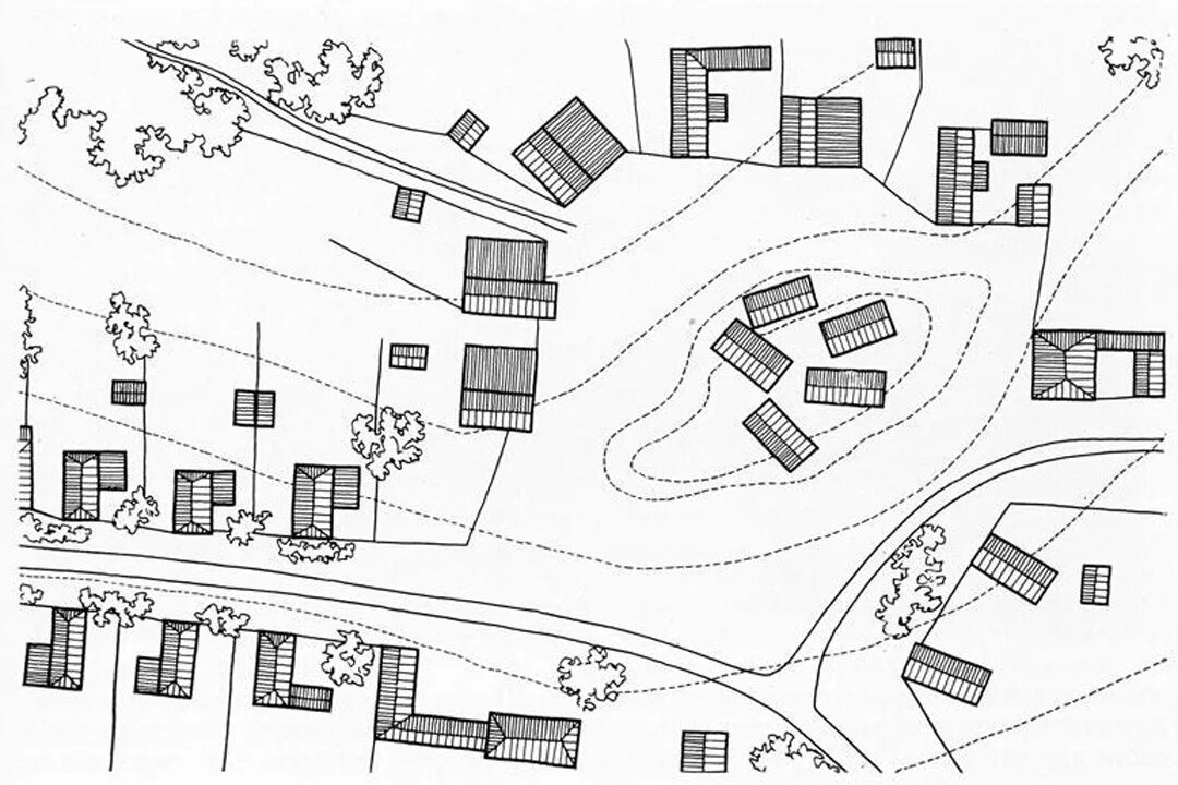 Местоположение поселений. План средневековой деревни. План средневековой деревни план. Схема деревни. План сельской местности.
