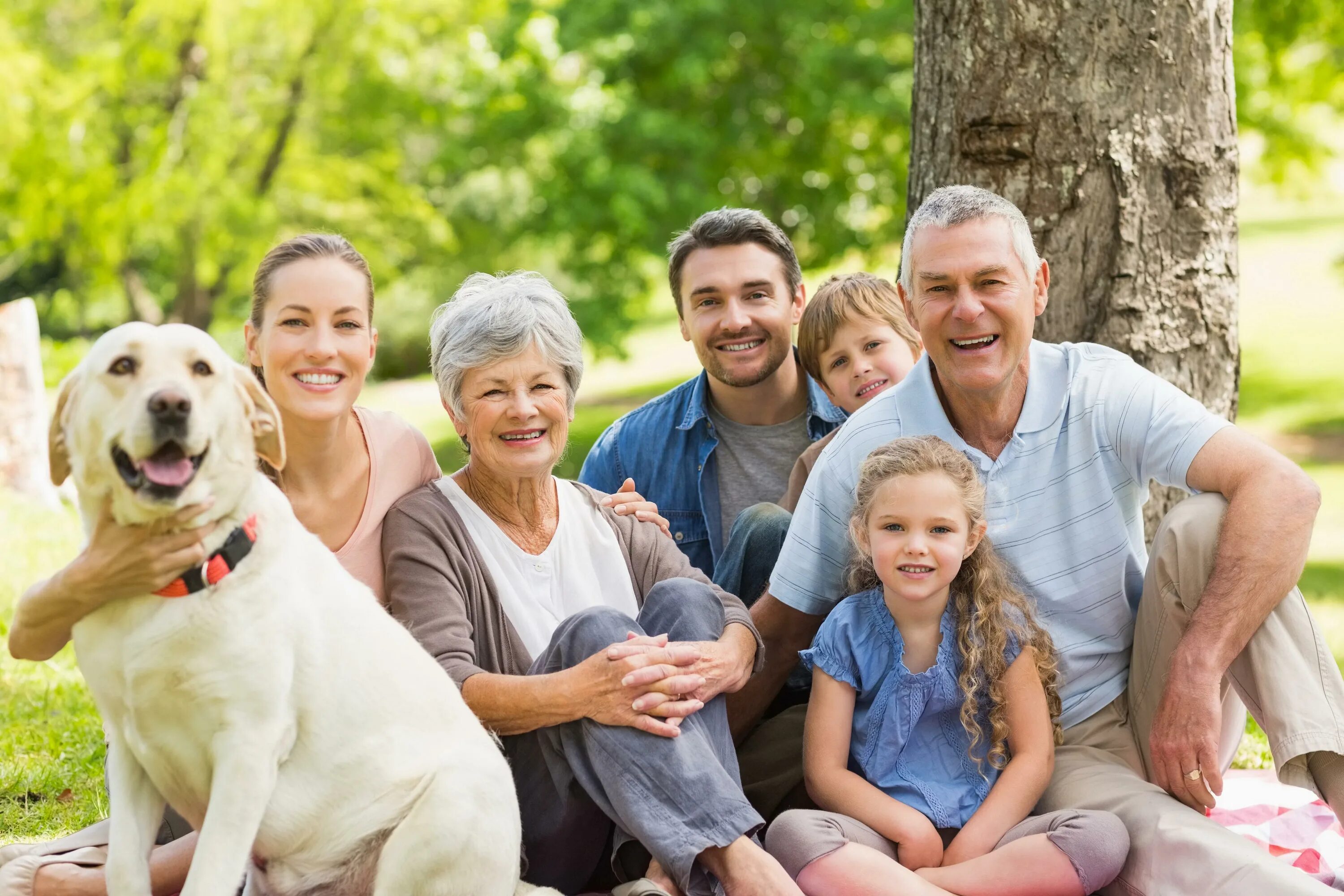 Having a good time with your family