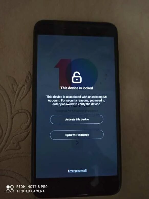 Разблокировать телефон редми 10 если забыл пароль