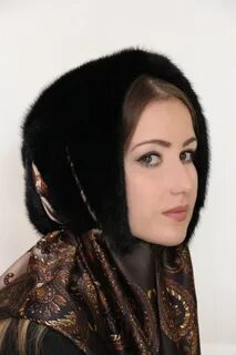 Косынка из норки