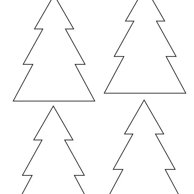Трафарет елки для вырезания шаблоны. Елочка трафарет. Елочка для вырезания. Схема елки для вырезания из бумаги. Трафарет елки для аппликации.