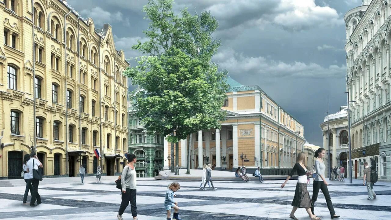 Программа улицы города. Программа улицы города