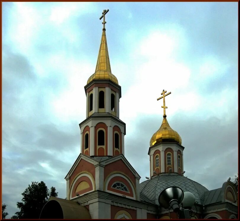 Храм Воскресения Христова Белгородская область. Октябрьский (Белгородский район). Пгт Октябрьский Белгородский район.