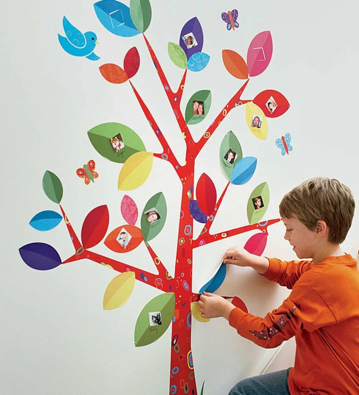 Дерево на стене в детском саду. Украсить стену в детском саду. Украсить стену в детском саду своими руками. Дерево желаний.