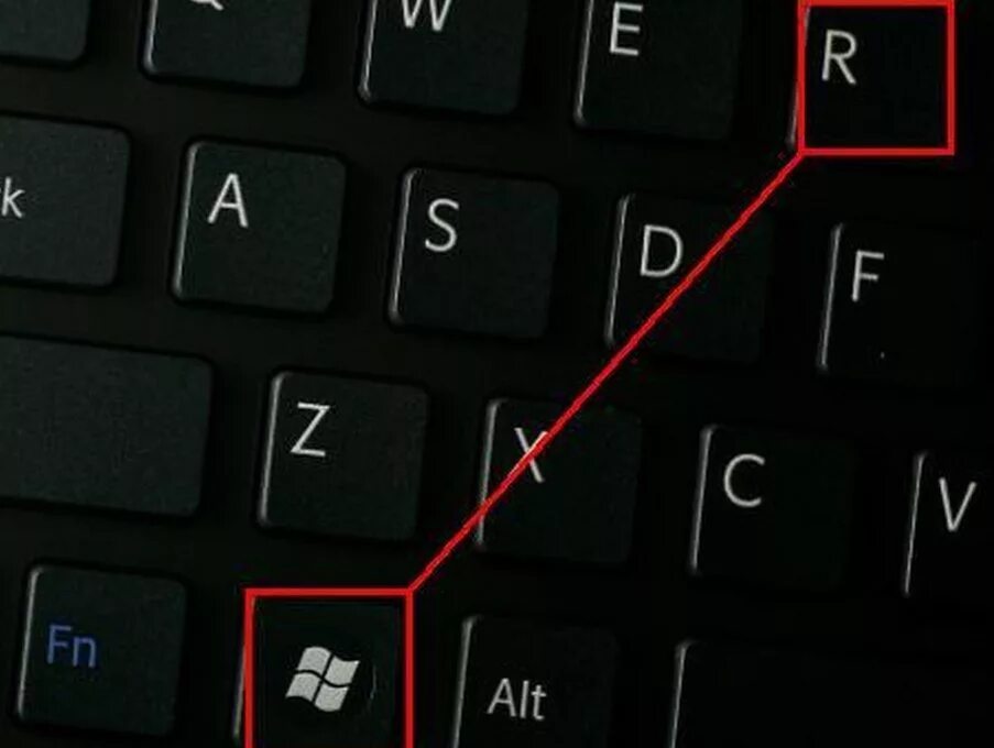 Нажать windows