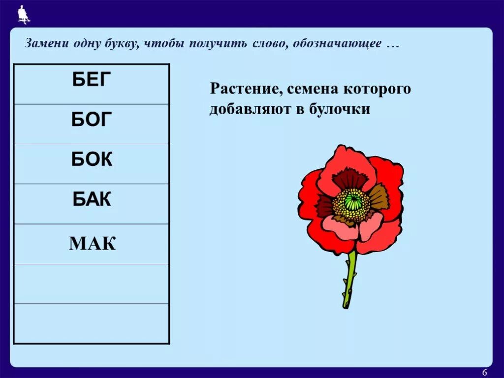Цветы заменить слово