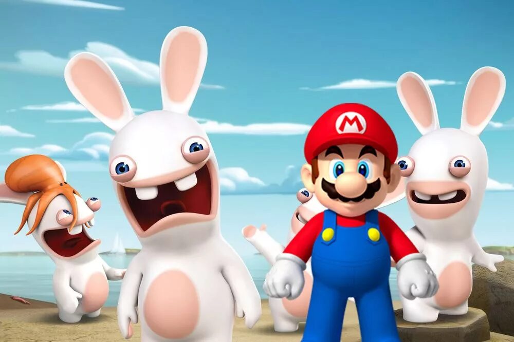 Включи кролик игра. Кролик Марио Нинтендо. Mario Rabbids Kingdom Battle Nintendo Switch. Марио и кролики Нинтендо свитч. Mario Rabbids Nintendo Switch.