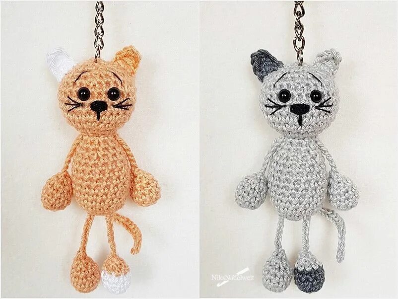 Макраме кот. Вязаные брелки. вязаные игрушки брелки. брелок котенок крючком. игрушка брелок крючком.