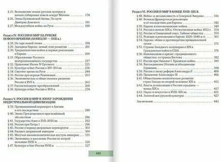 Всеобщая история 11 класс содержание