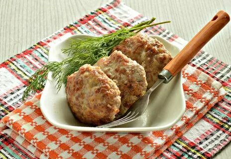 Котлеты без хлеба с картошкой
