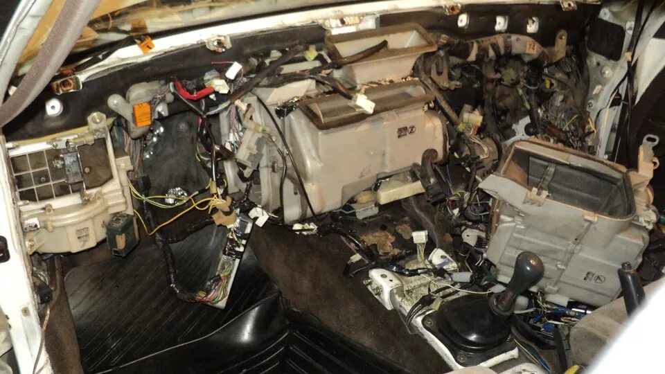Замена печки - Toyota Mark II (90), 2,5 л, 1993 года своими руками DRIVE2