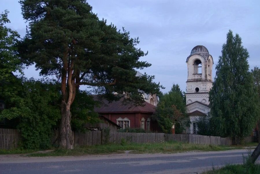 Река Унжа Кологрив. Город Кологрив Костромской области. Г. Кологрив (Кологривский район).