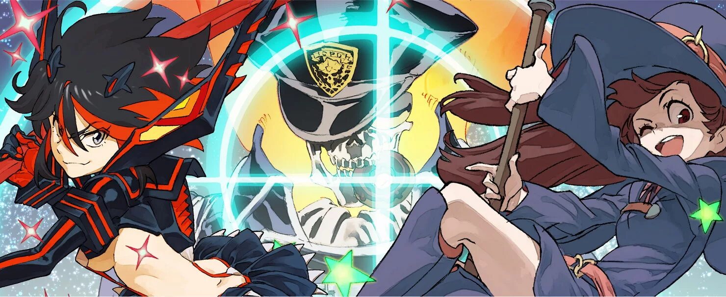 Студия триггер. Studio trigger. trigger anime studio. компания триггер аниме. аниме от студии trigger.