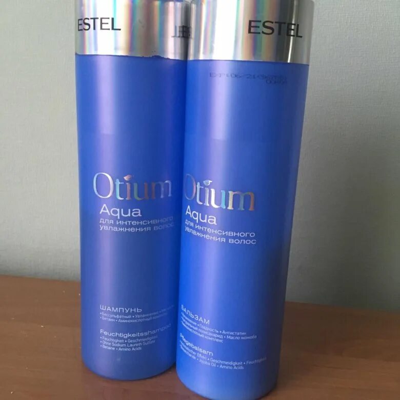 Шампунь для увлажнения волос otium aqua. Безсульфатный шампунь Эстель. Шампунь эстелбезсульфатный. Otium Aqua шампунь и бальзам. Шампунь Аква Эстель безсульфатный.