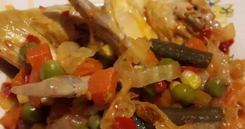 Рецепт с мексиканской смесью и курицей