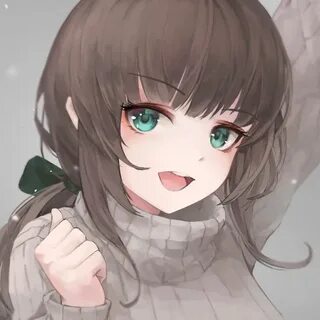 Brown hair green eyes
