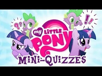 Кто ты из май литл пони quiz