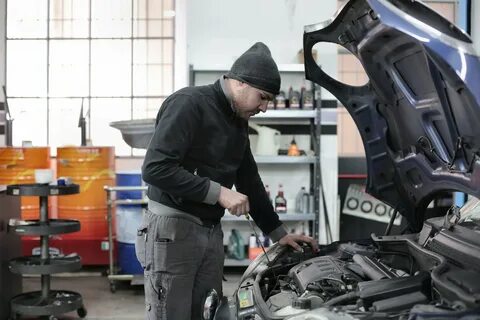 To repair cars