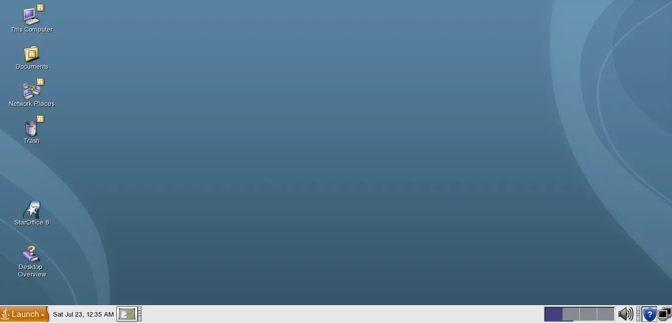 Desktop operating system